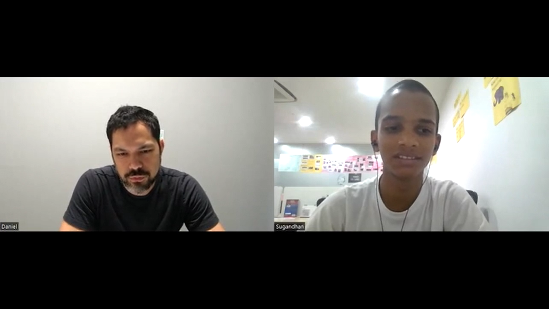 Preview image for the video "EmployED: Student interview with Daniel Tao". Preview image for the video "EmployED: Student interview with Daniel Tao" - Headshots of Daniel Tao and Sughandan.
