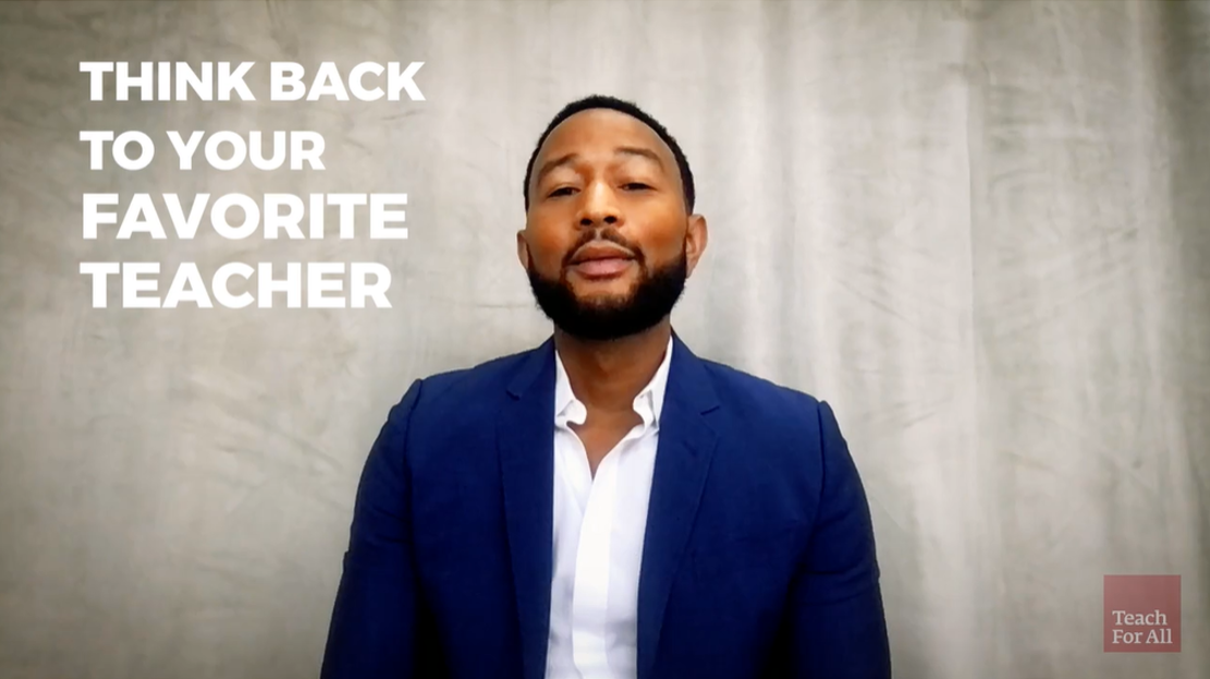 Preview image for the video "John Legend - World Teachers' Day 2022".