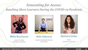 Preview image for the video "Global Conference 2020: Innovating for Access - Reaching More Learners During the COVID-19 Pandemic".