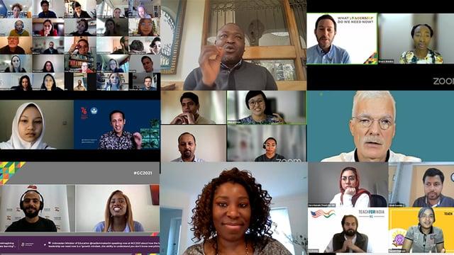 Preview image for the video "Highlights from the 2021 Teach For All Global Conference".
