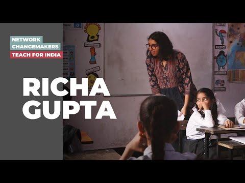 Preview image for the video "Richa Gupta - Teach For India".