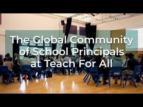 Preview image for the video "The Global Community of School Principals at Teach For All".
